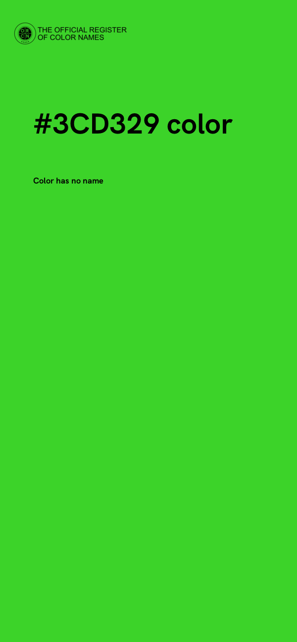 #3CD329 color image