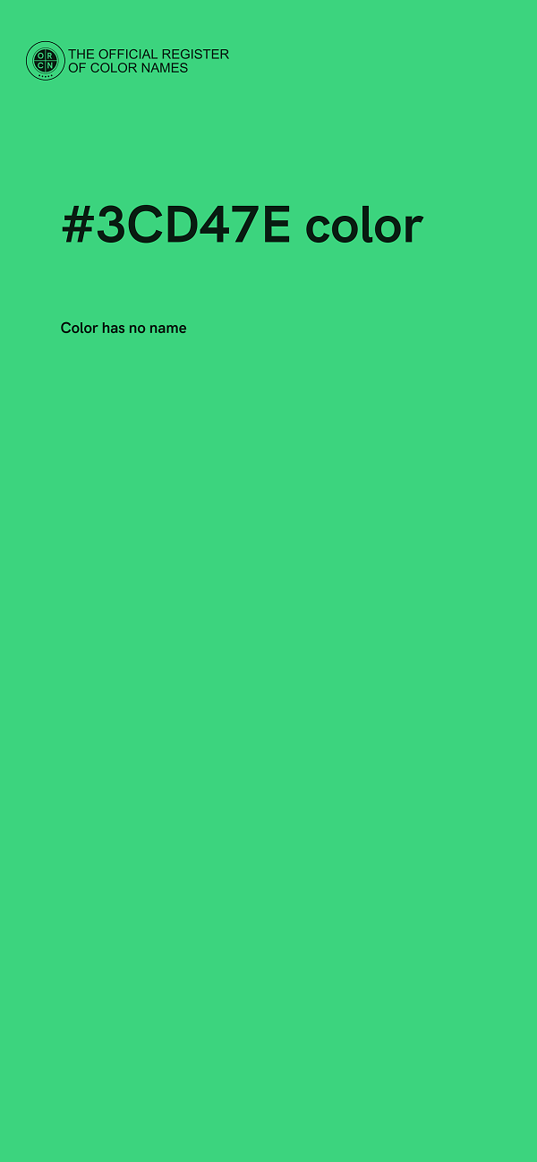 #3CD47E color image