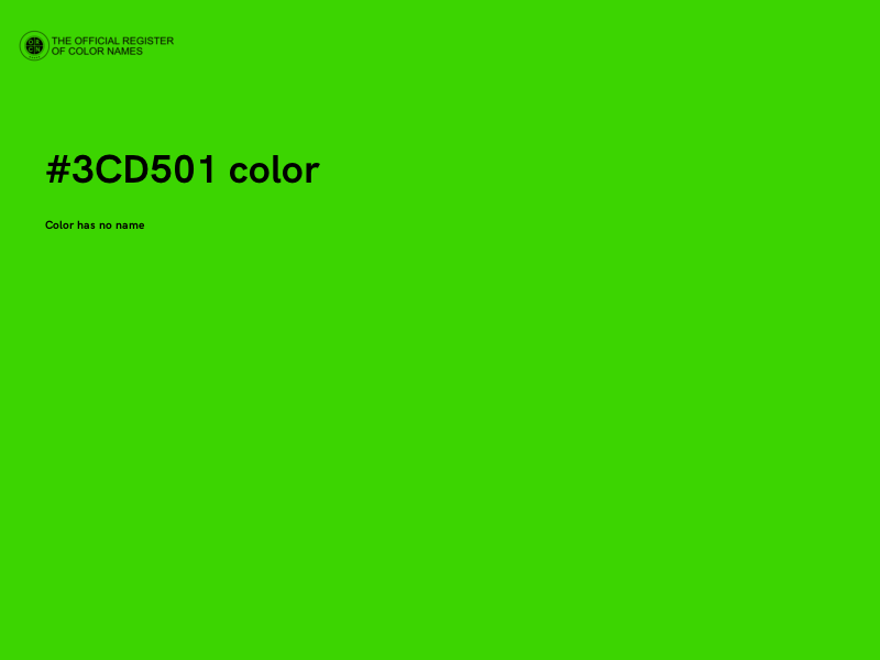 #3CD501 color image