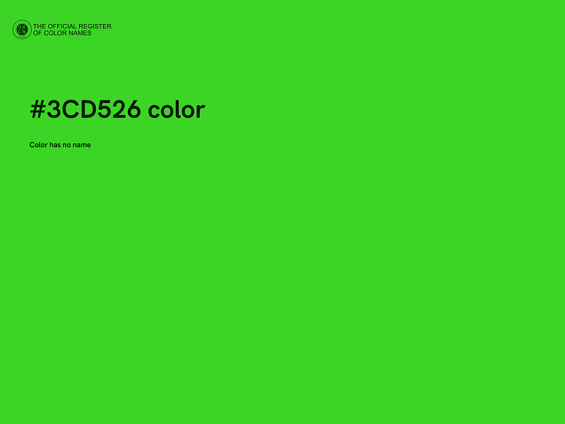 #3CD526 color image