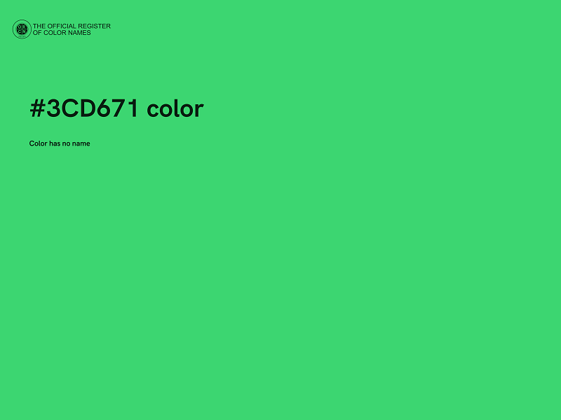 #3CD671 color image