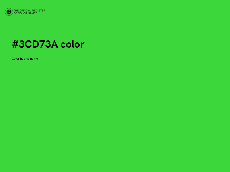 #3CD73A color image
