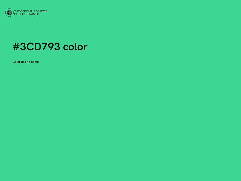 #3CD793 color image