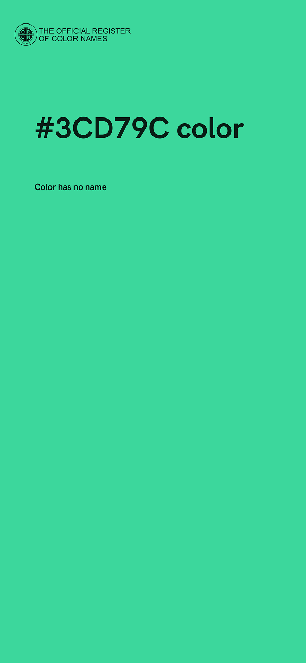 #3CD79C color image