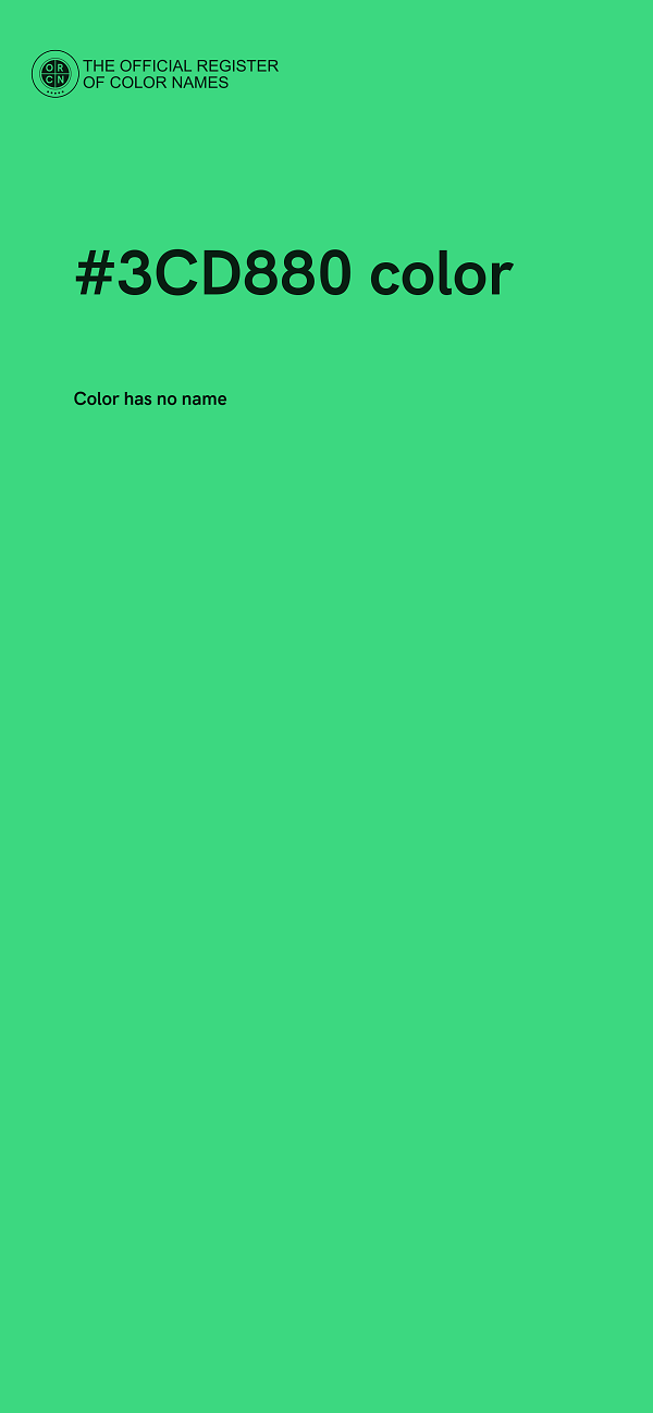 #3CD880 color image