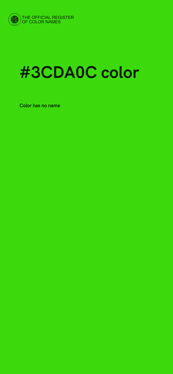 #3CDA0C color image