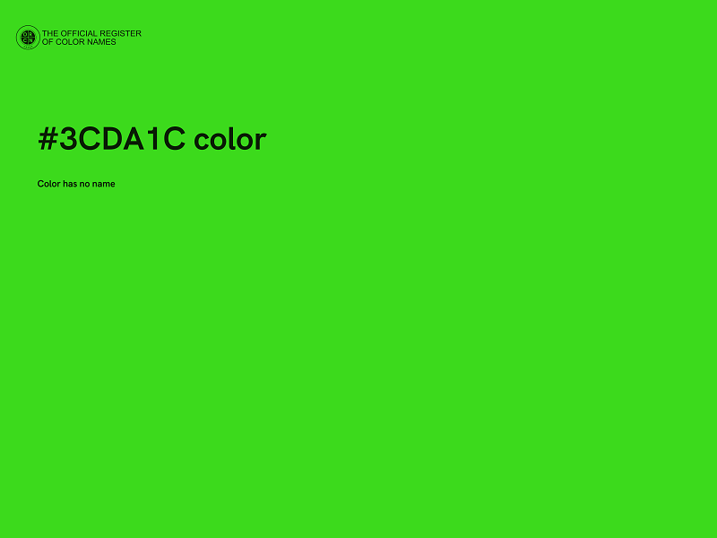 #3CDA1C color image