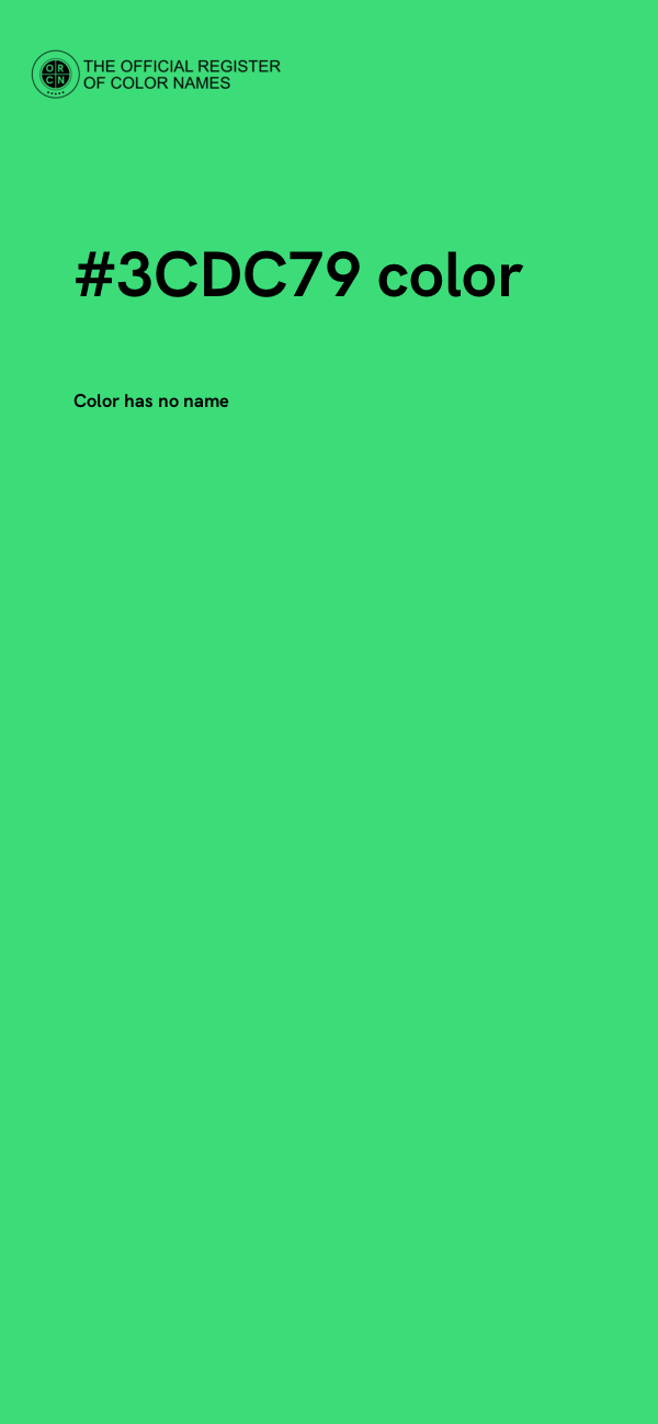 #3CDC79 color image