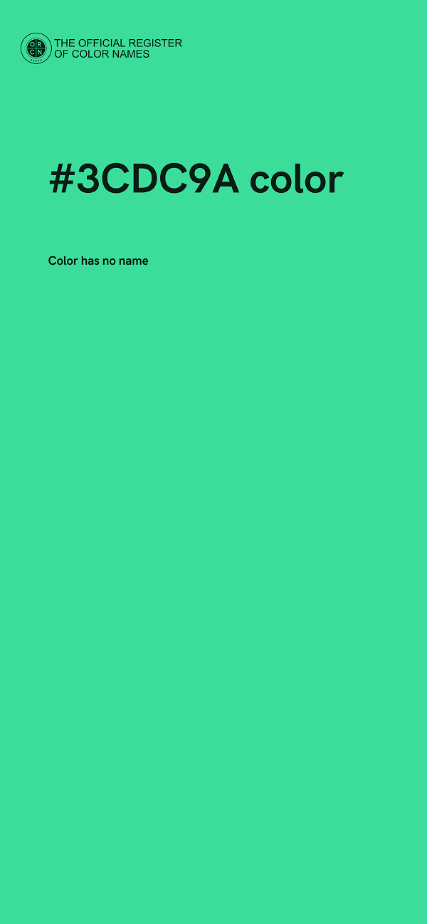 #3CDC9A color image