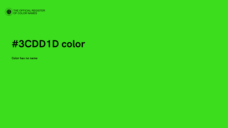 #3CDD1D color image