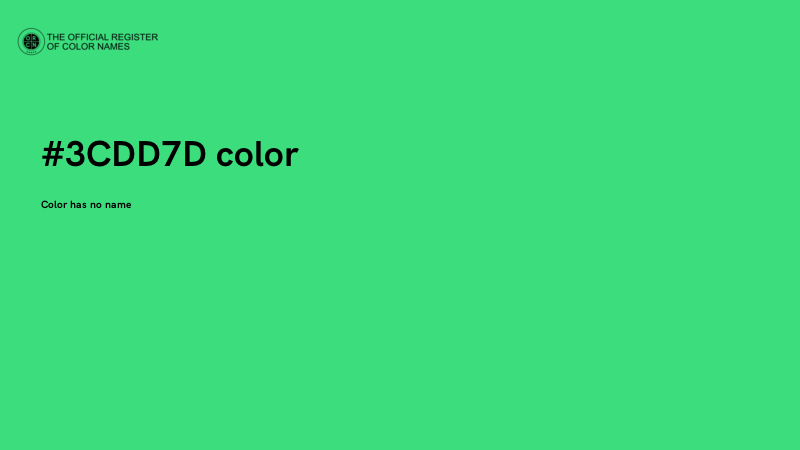 #3CDD7D color image