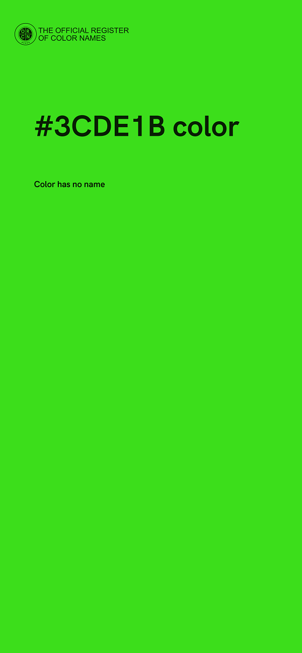 #3CDE1B color image