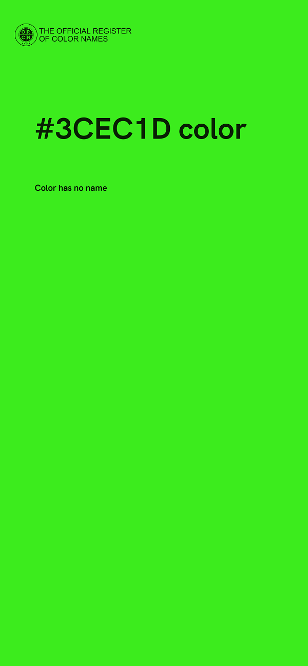 #3CEC1D color image