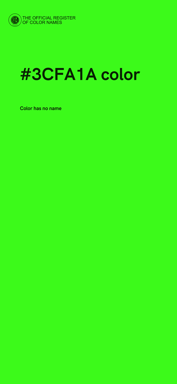 #3CFA1A color image