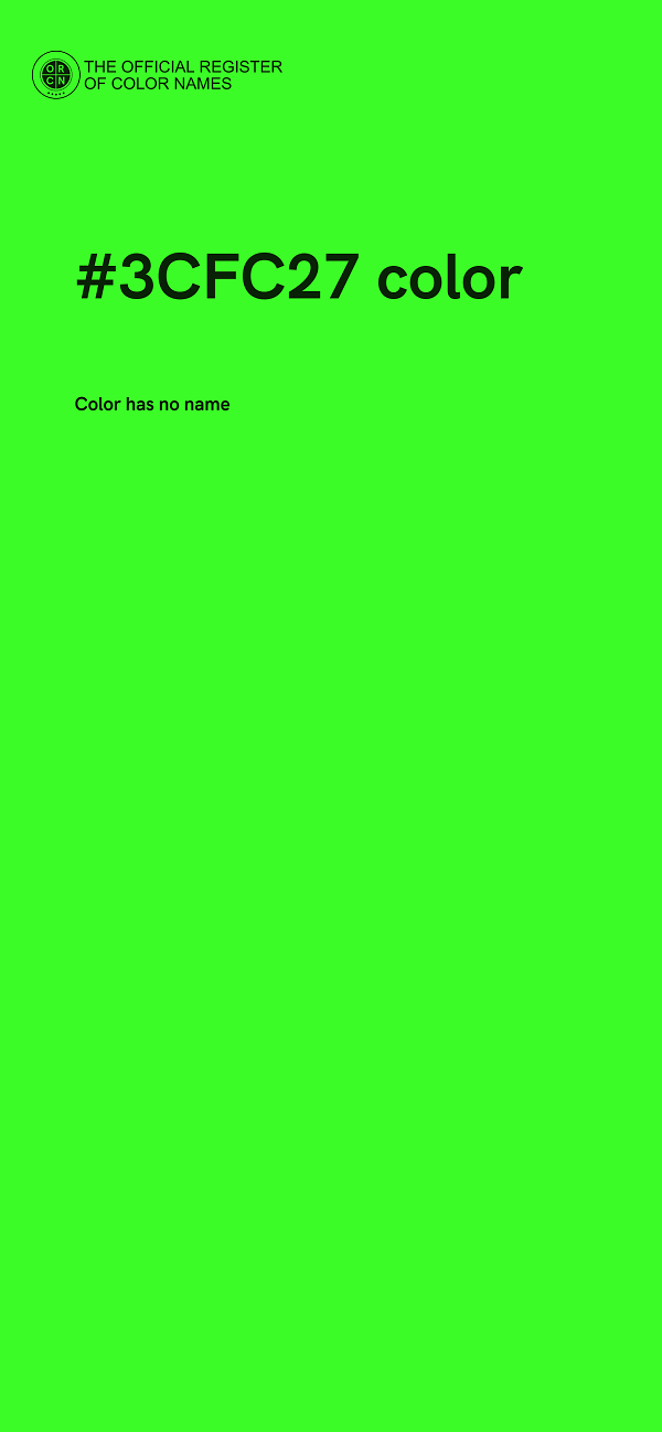 #3CFC27 color image