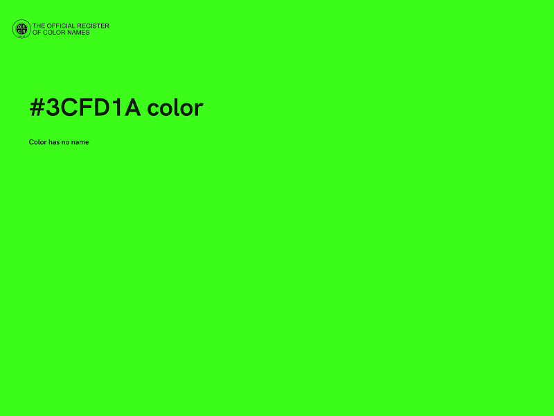 #3CFD1A color image