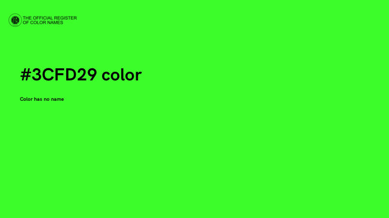 #3CFD29 color image