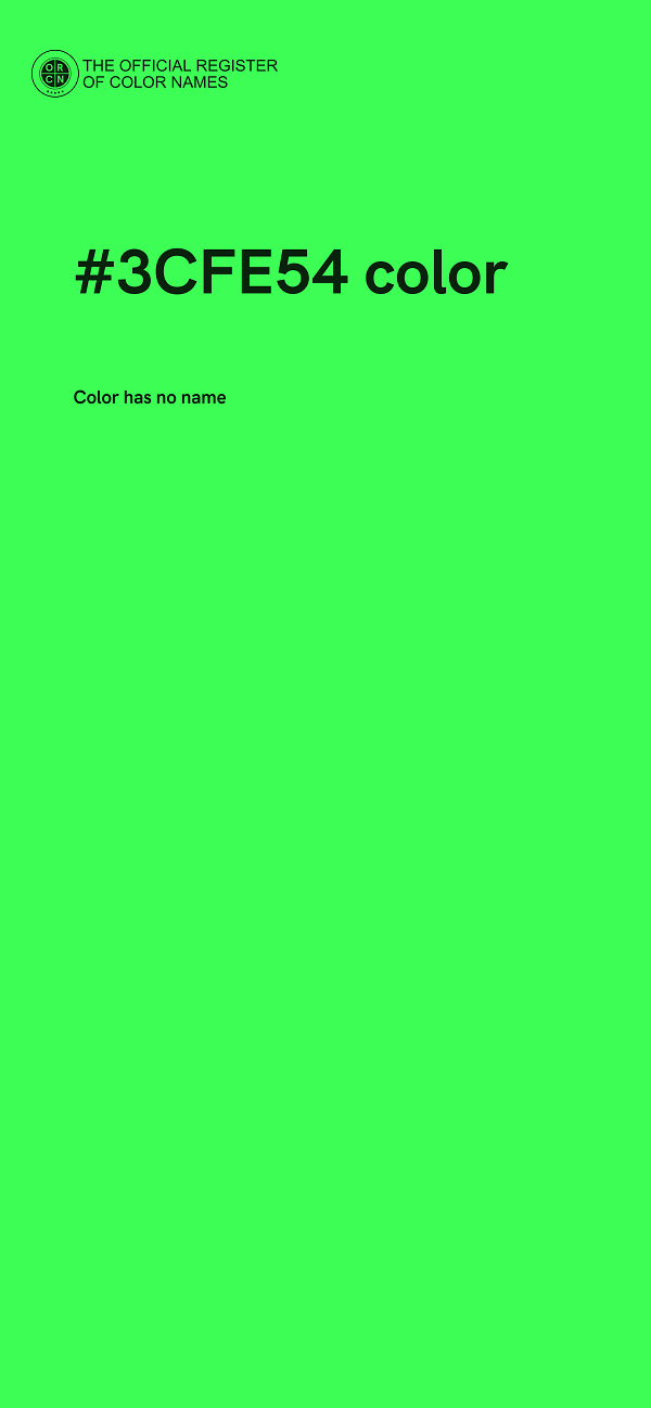 #3CFE54 color image