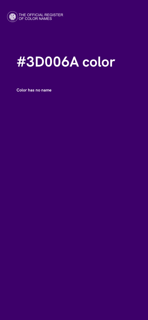 #3D006A color image