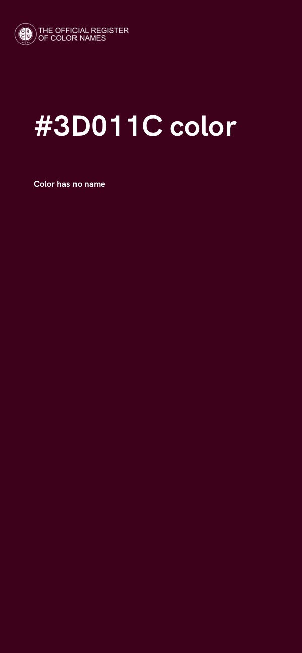 #3D011C color image