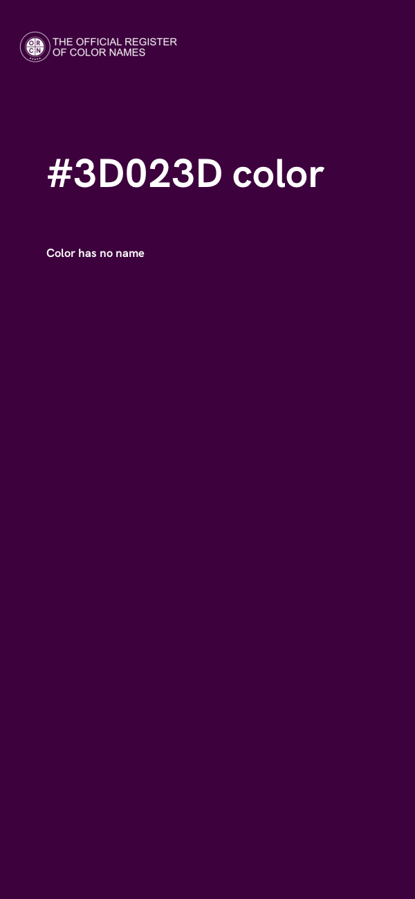 #3D023D color image