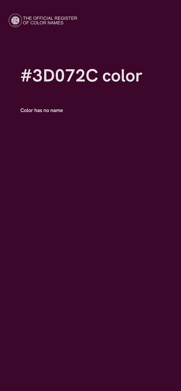 #3D072C color image