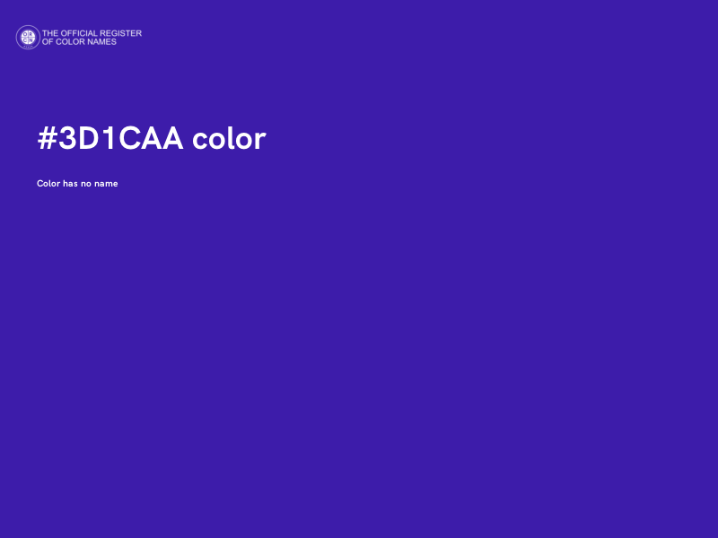 #3D1CAA color image