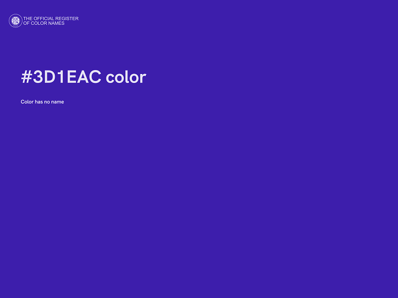 #3D1EAC color image