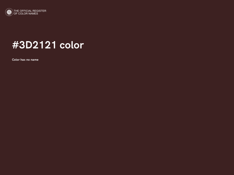 #3D2121 color image