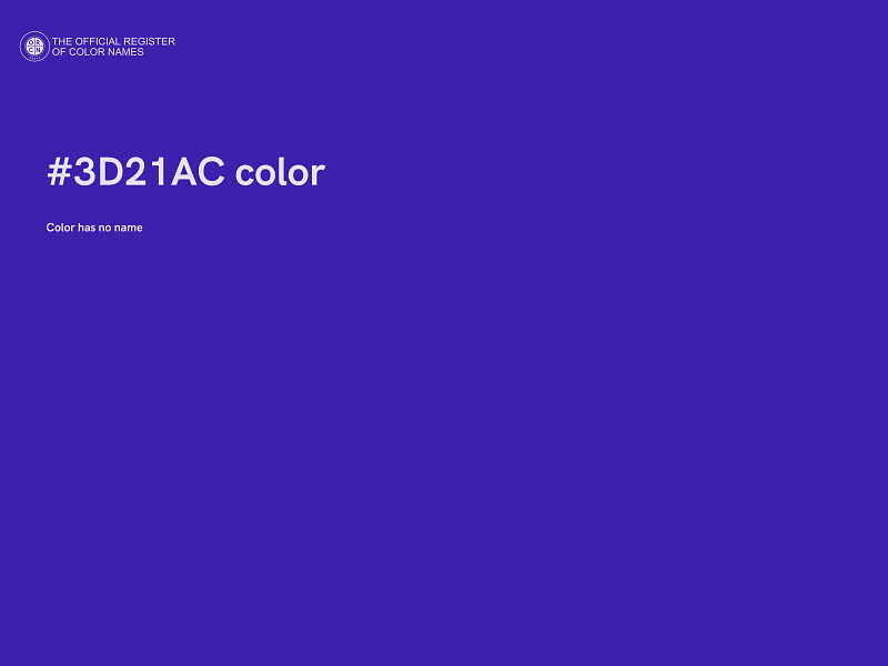 #3D21AC color image
