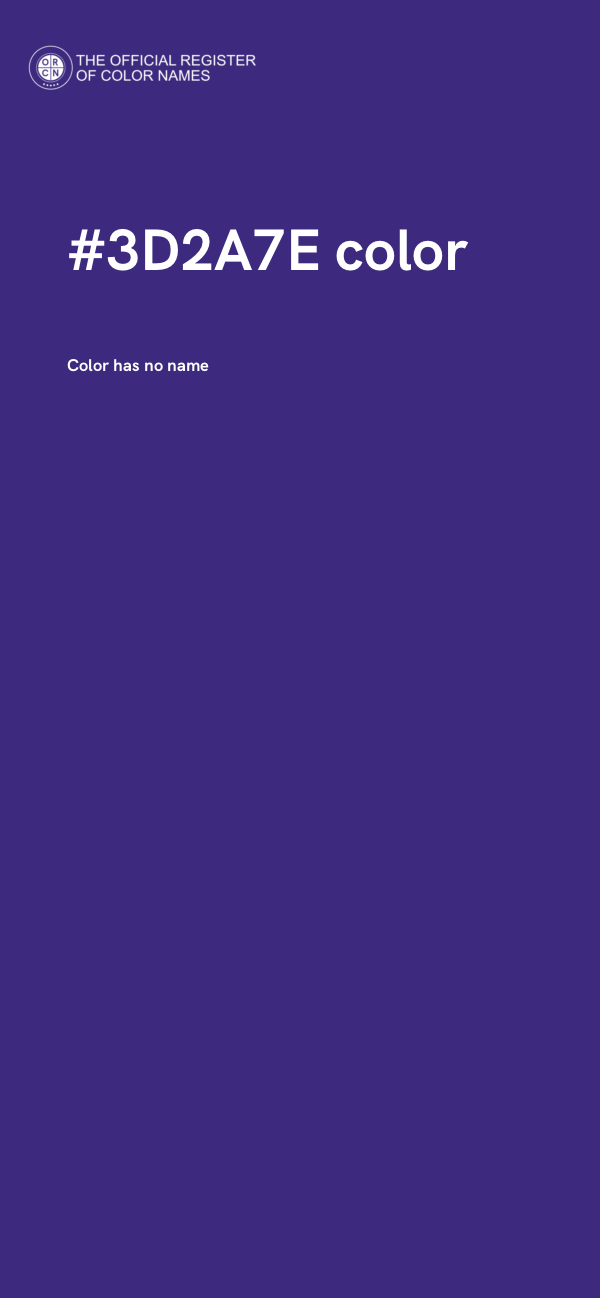 #3D2A7E color image