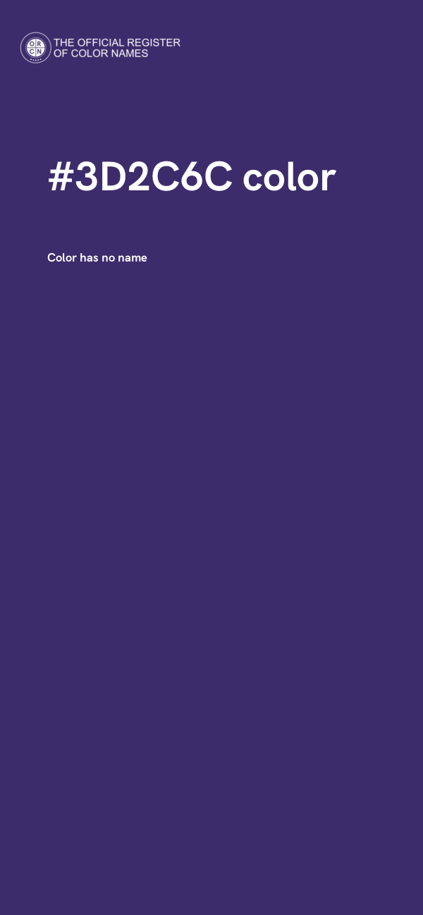 #3D2C6C color image