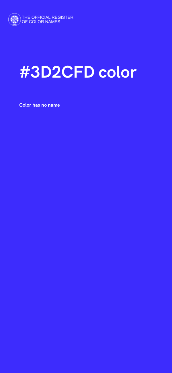 #3D2CFD color image
