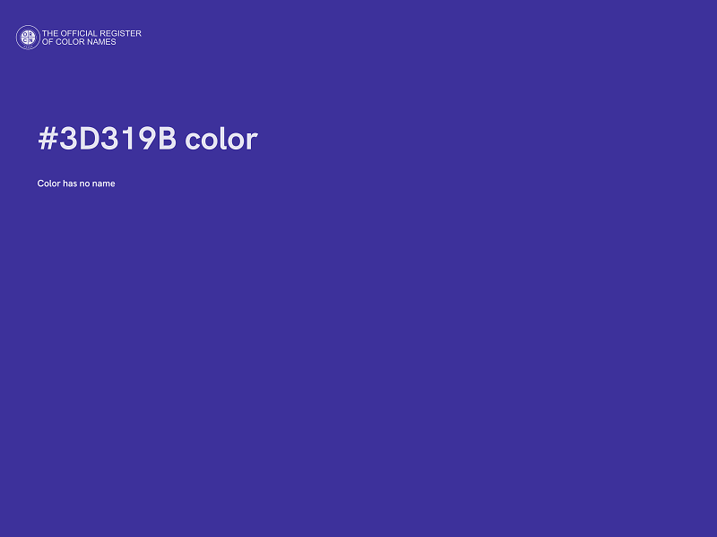 #3D319B color image
