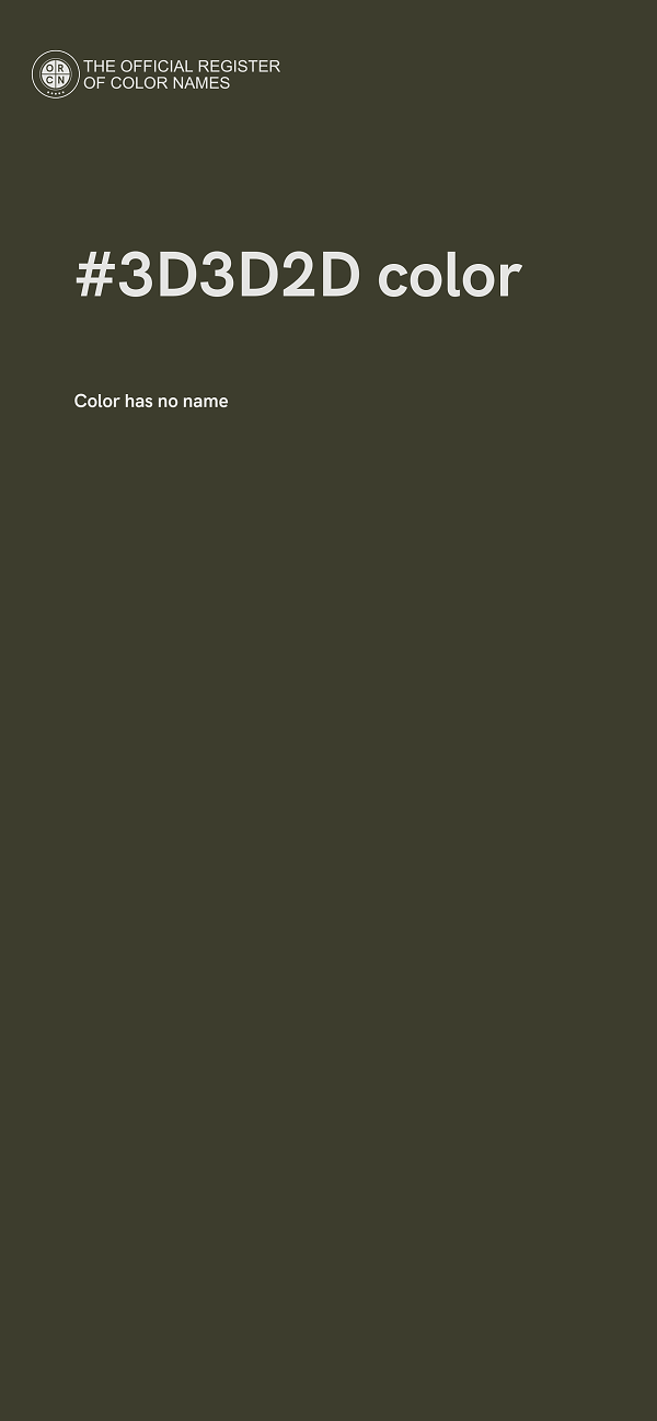 #3D3D2D color image
