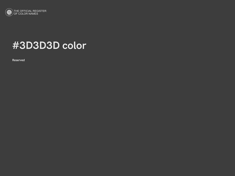 #3D3D3D color image
