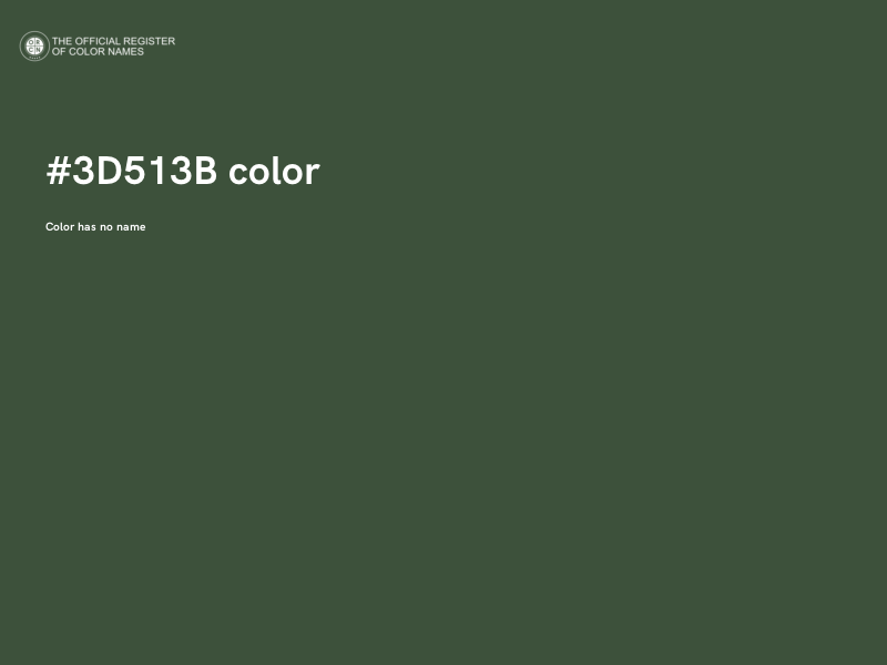 #3D513B color image