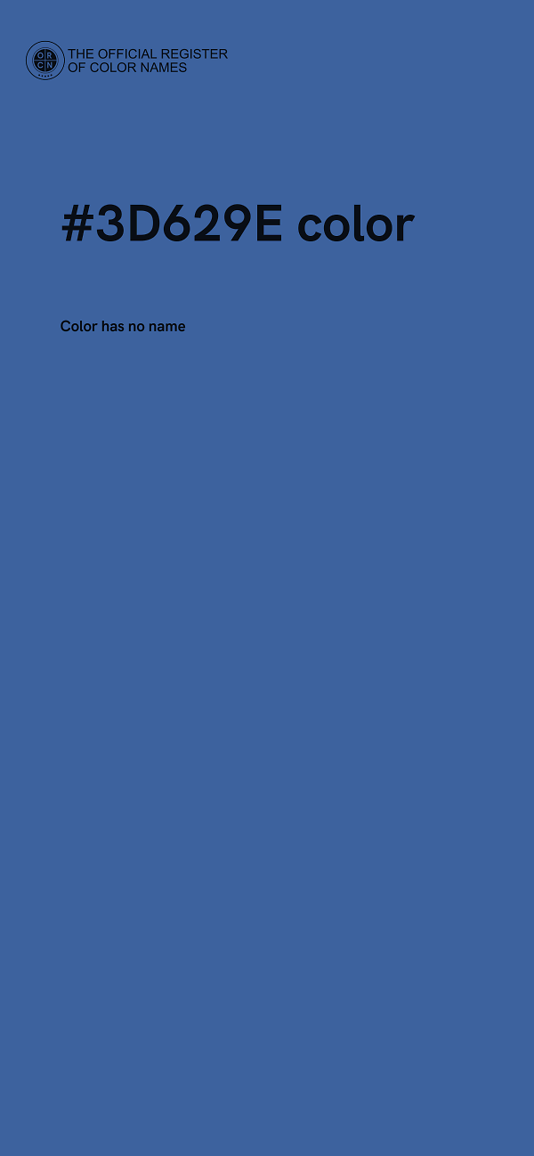 #3D629E color image