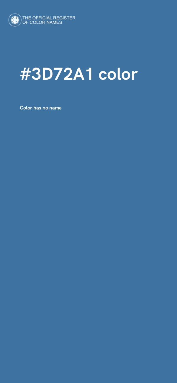 #3D72A1 color image