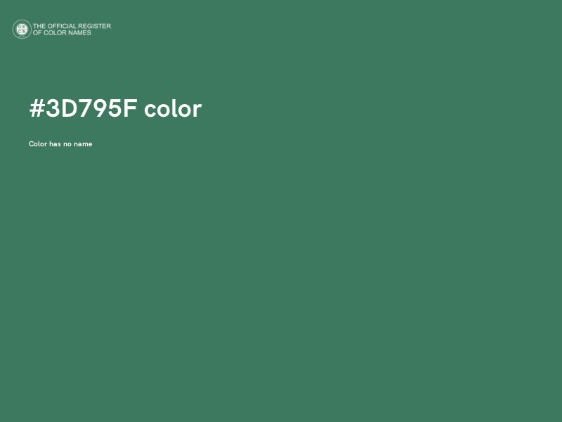 #3D795F color image