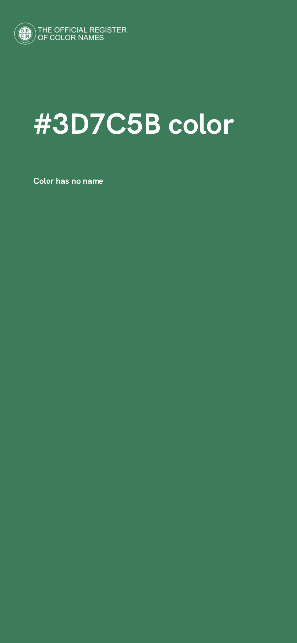 #3D7C5B color image