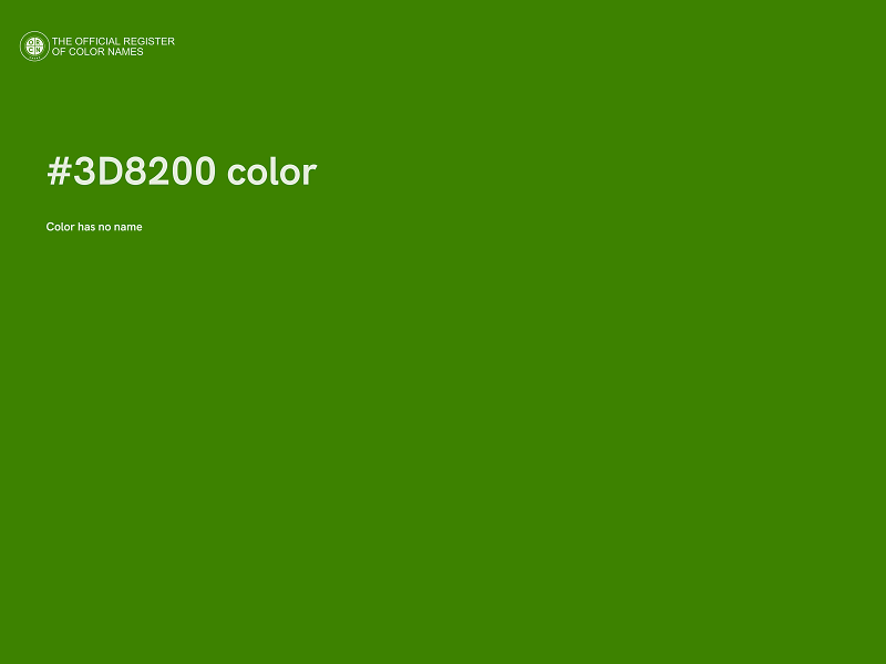 #3D8200 color image
