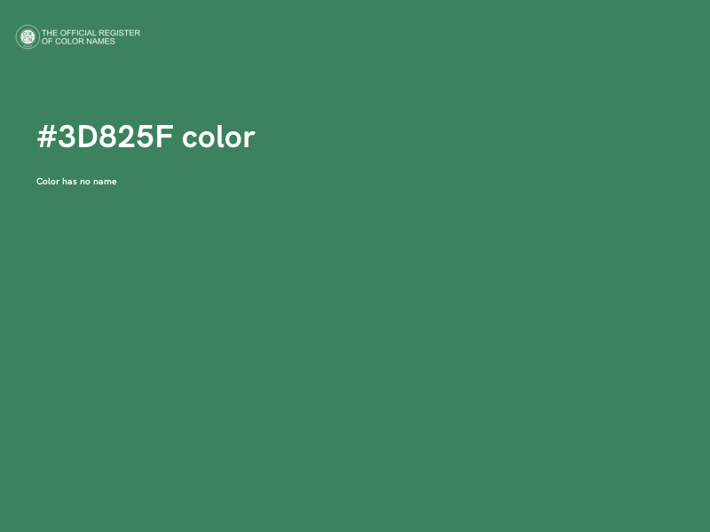 #3D825F color image