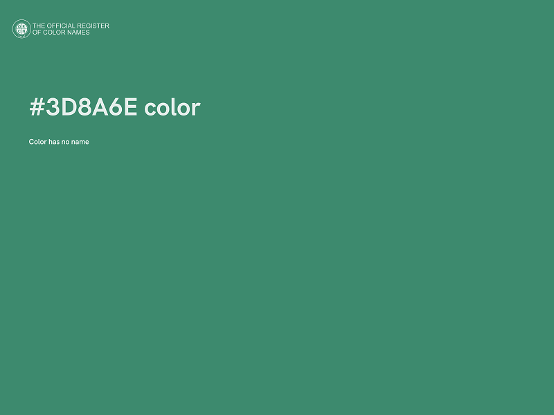 #3D8A6E color image
