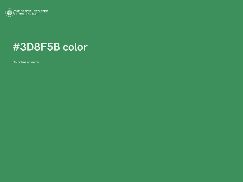 #3D8F5B color image