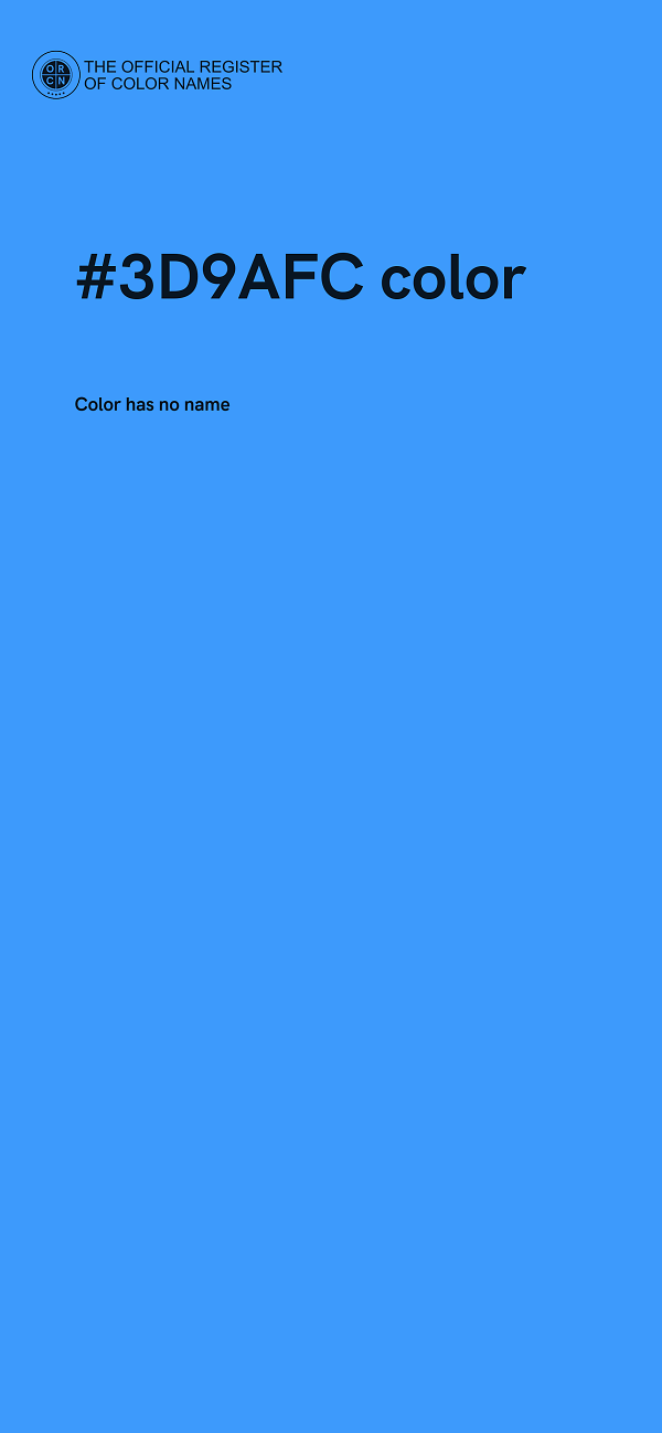 #3D9AFC color image