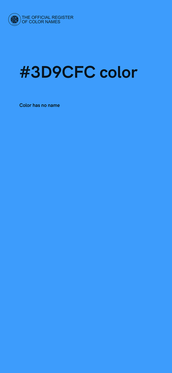 #3D9CFC color image