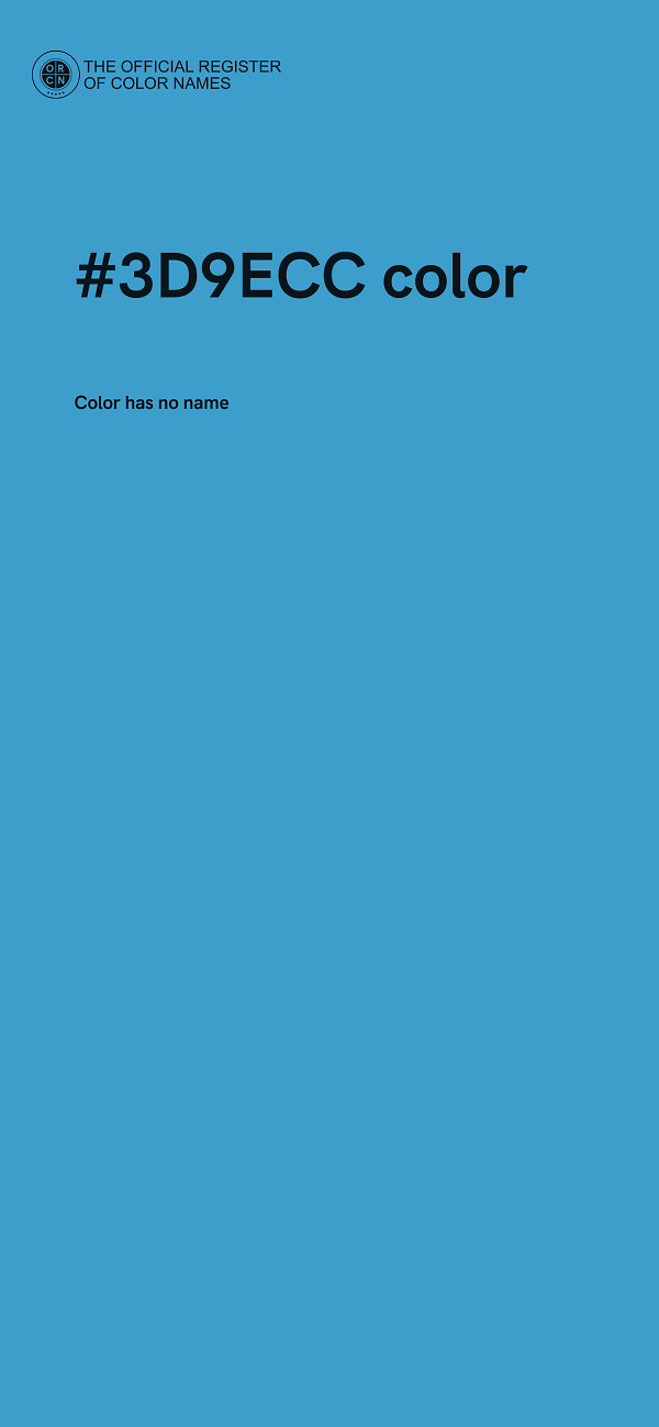 #3D9ECC color image