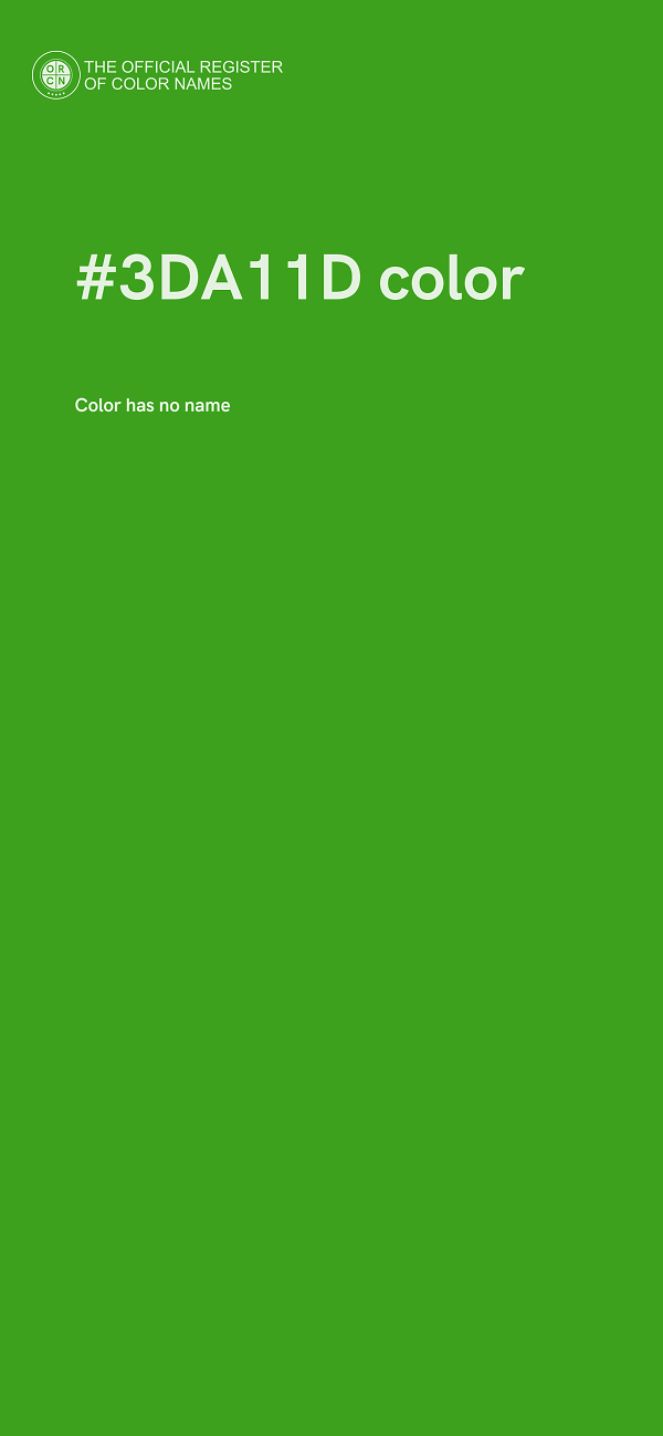 #3DA11D color image