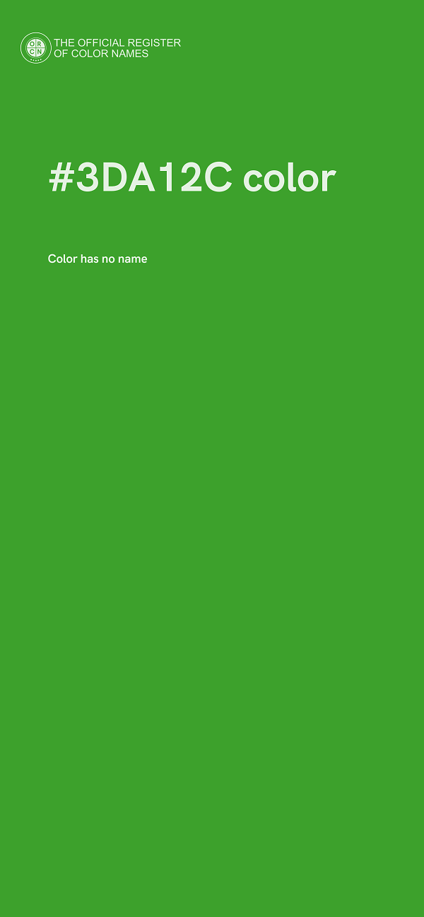 #3DA12C color image